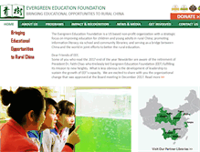 Tablet Screenshot of evergreeneducation.org